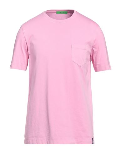 Drumohr Man T-shirt Light Pink Size M Cotton