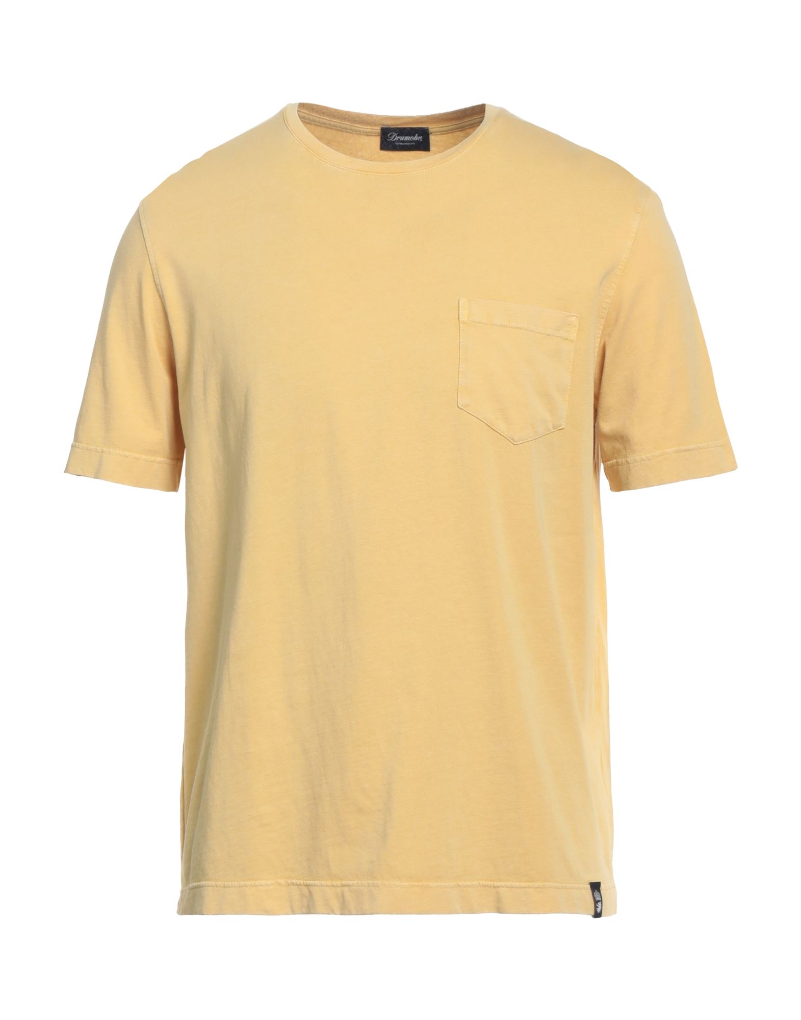 Drumohr T-shirts In Yellow