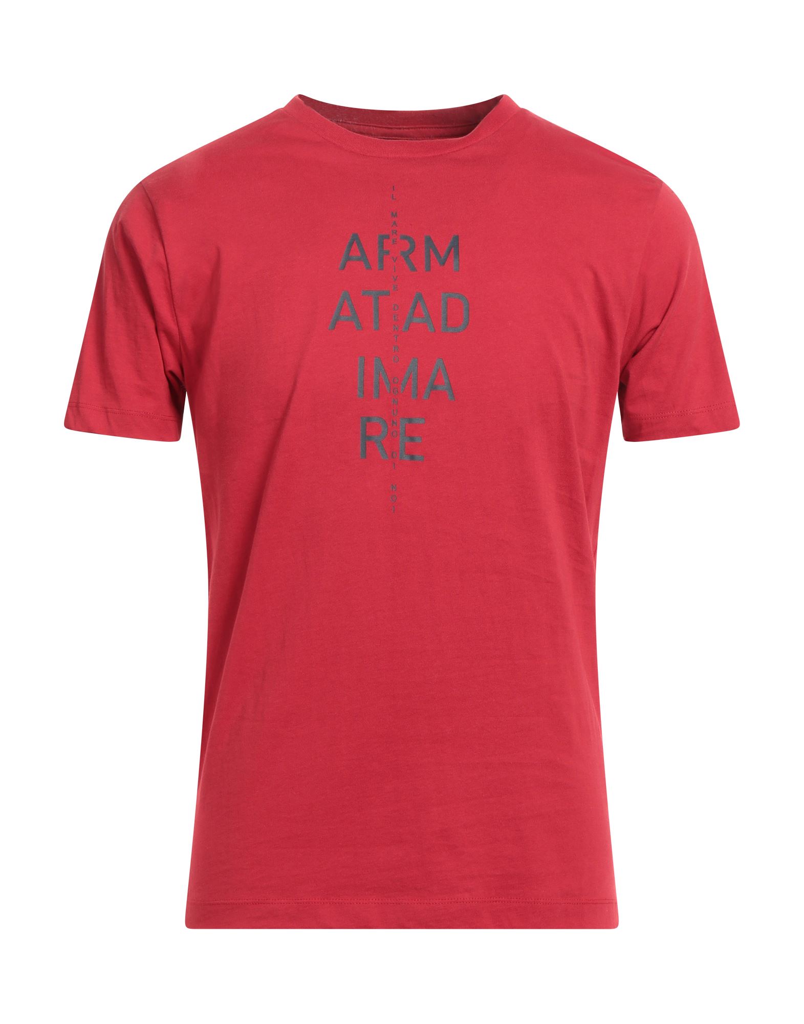Armata Di Mare T-shirts In Red