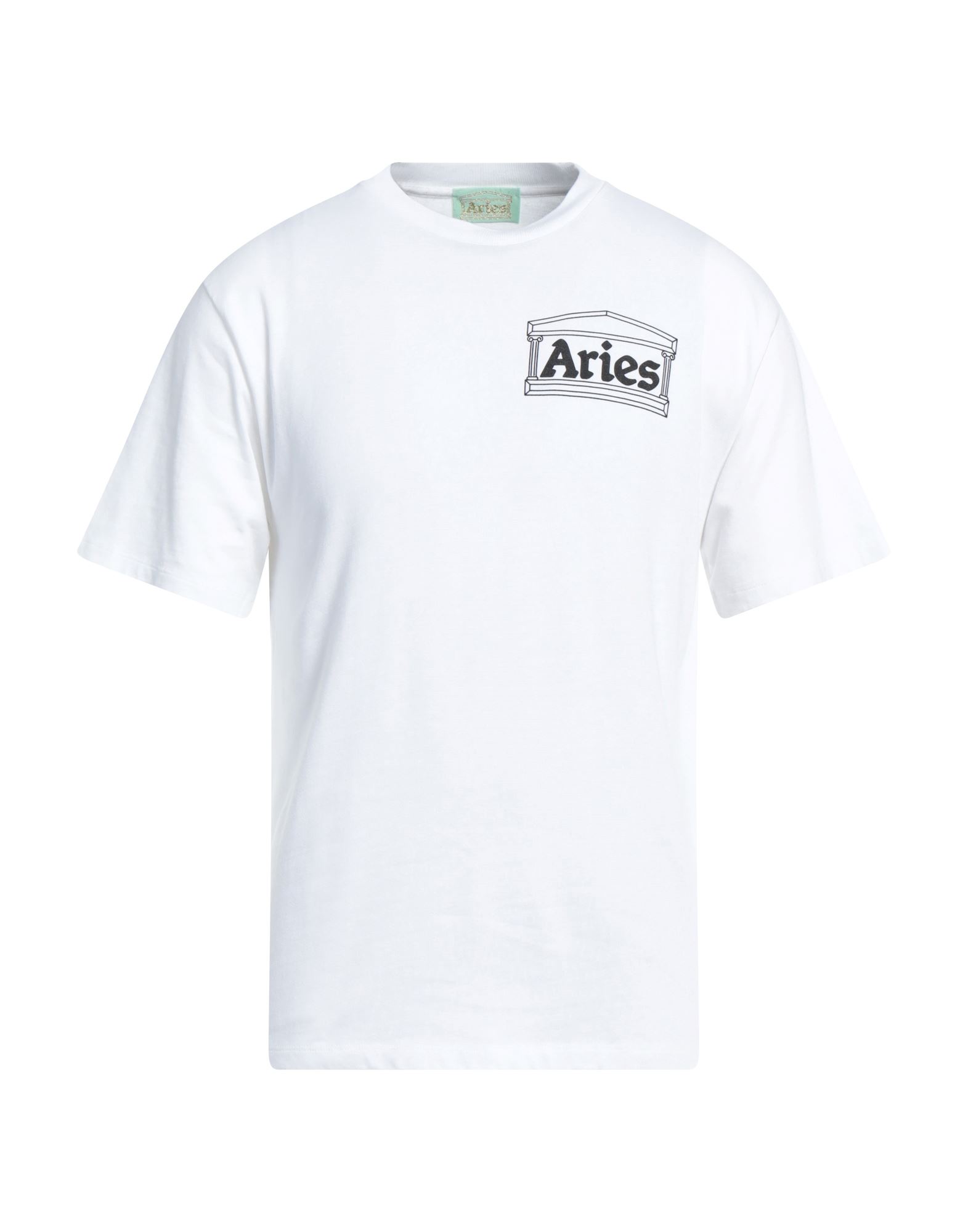 Aries T-shirts In White