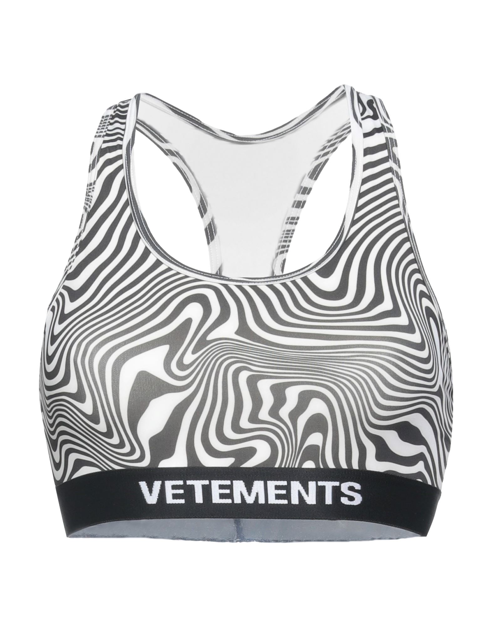 Vetements Woman Top Ivory Size S Polyamide, Elastane In White