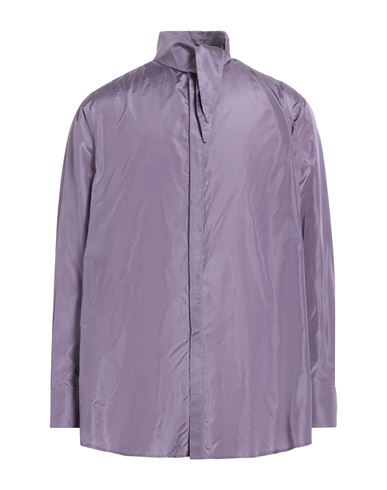 Valentino Garavani Man Shirt Purple Size 15 ¾ Silk
