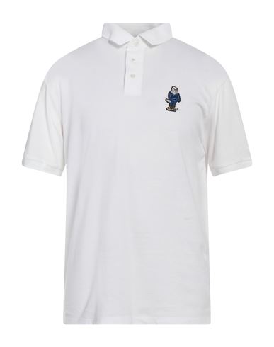 Emporio Armani Man Polo Shirt White Size Xl Cotton