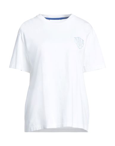 Koché Woman T-shirt Off White Size L Organic Cotton