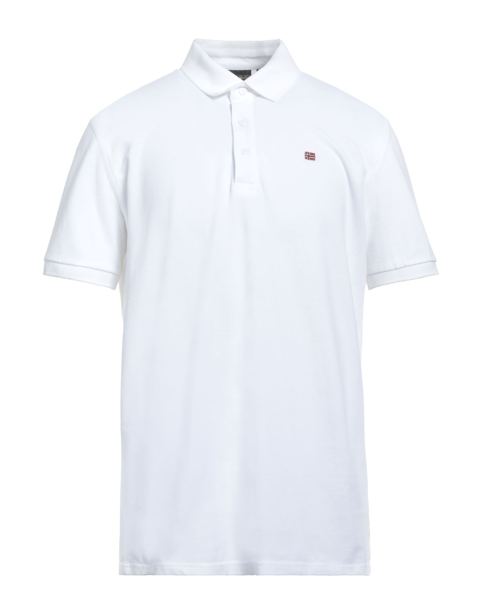 Napapijri Polo Shirts In White