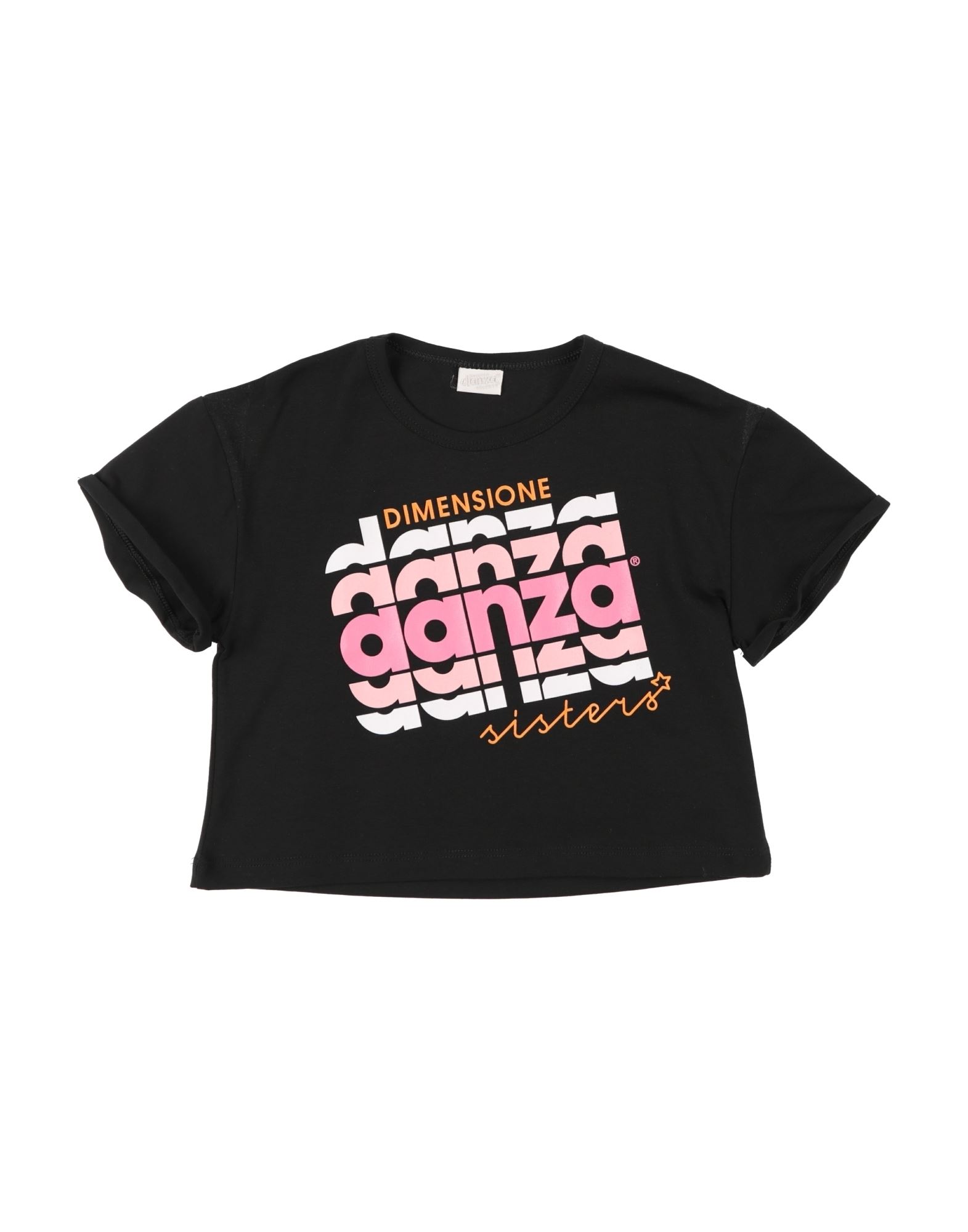 Dimensione Danza Kids'  T-shirts In Black