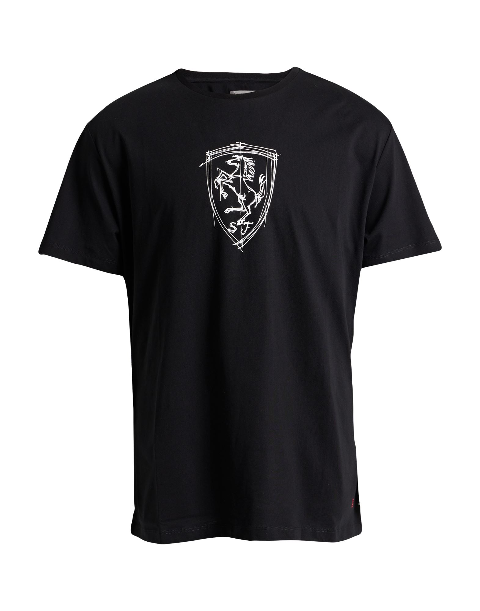 Scuderia Ferrari T-shirts In Black