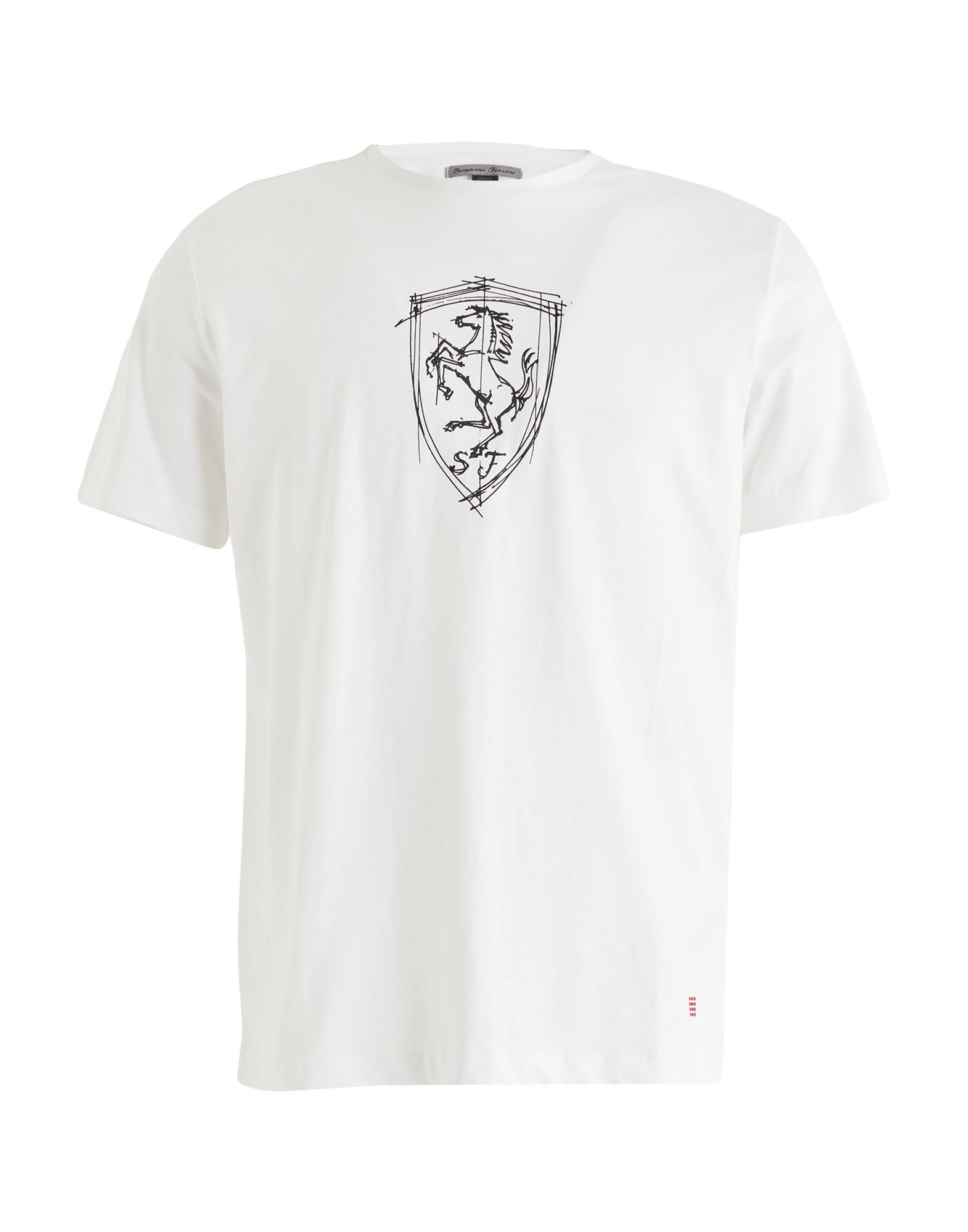 Scuderia Ferrari T-shirts In White