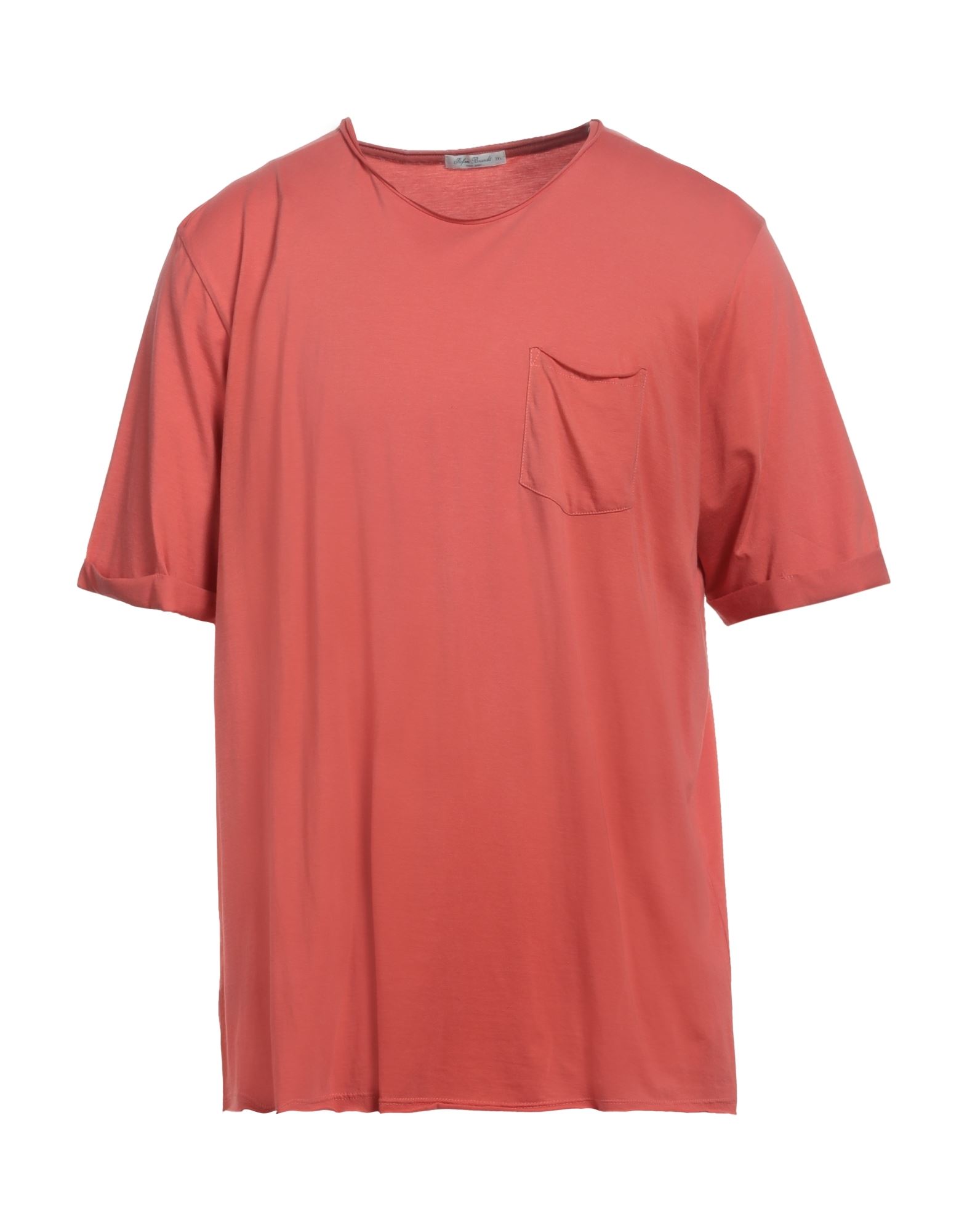Stefan Brandt T-shirts In Salmon Pink