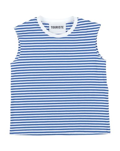 Touriste Babies'  Toddler Girl T-shirt Azure Size 4 Cotton In Blue