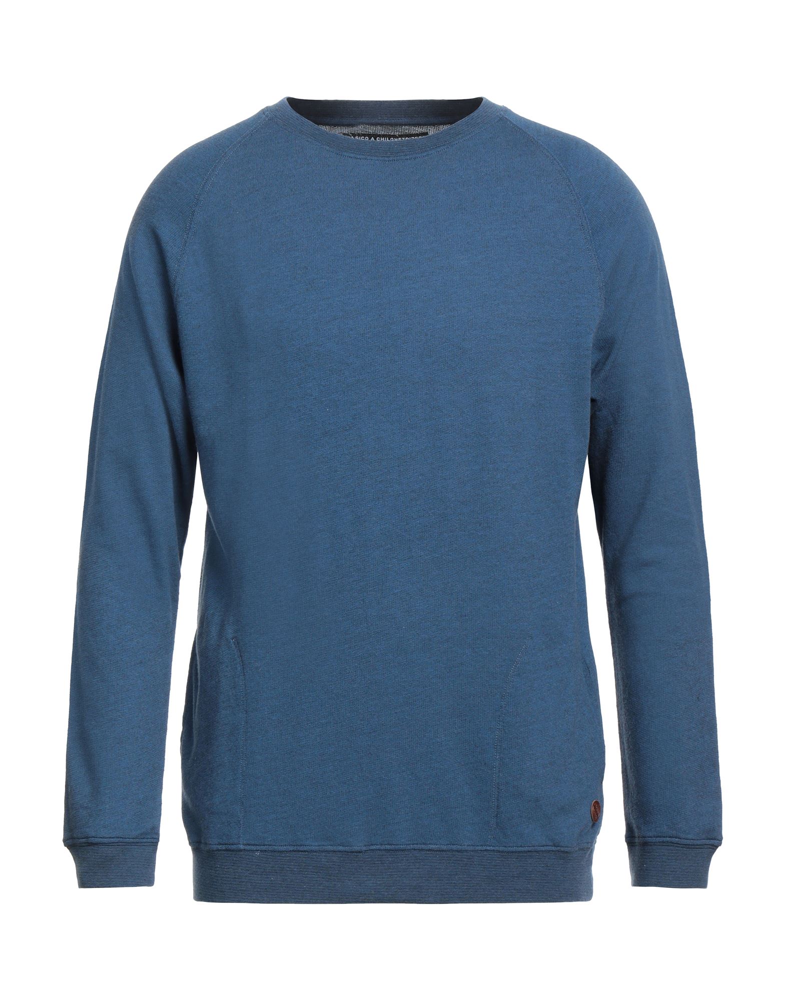 Basico A Chilometrizero Sweatshirts In Blue