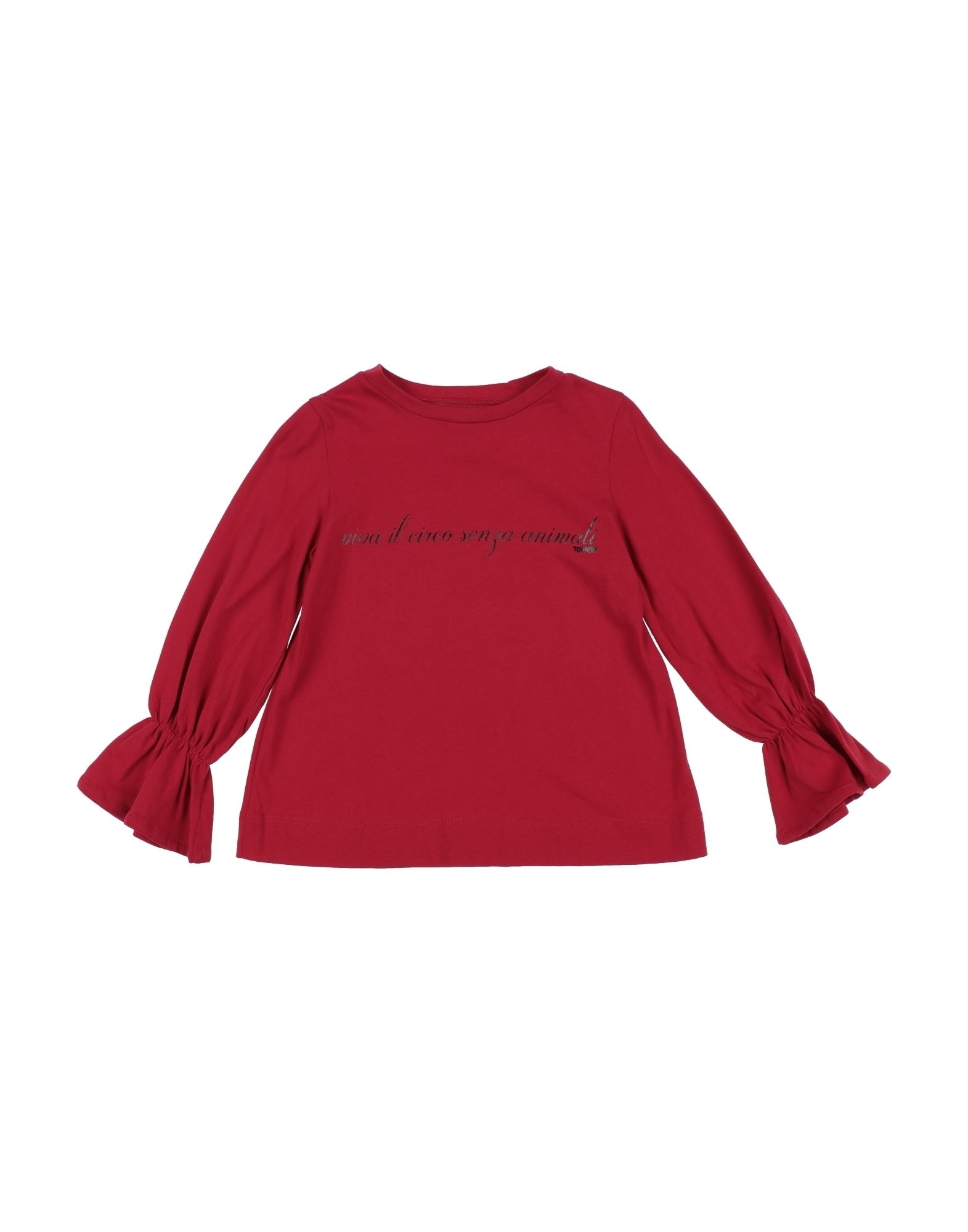 Touriste Kids'  T-shirts In Red