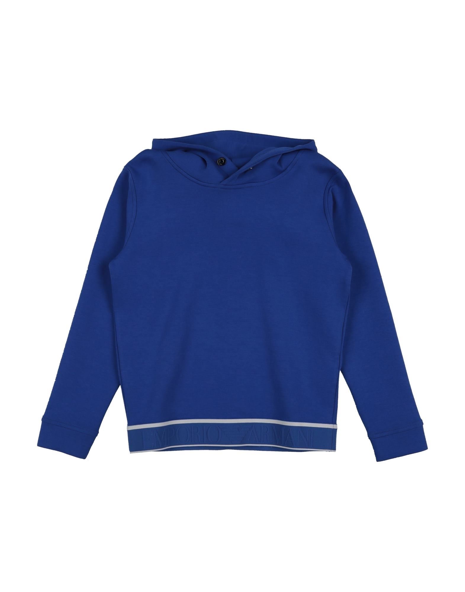 Emporio Armani Kids'  Sweatshirts In Blue