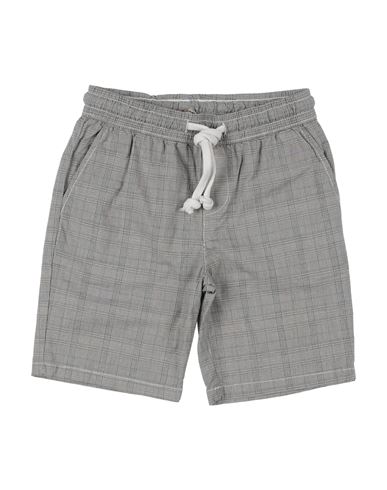 Nupkeet Babies'  Toddler Boy Shorts & Bermuda Shorts Grey Size 6 Cotton, Elastane