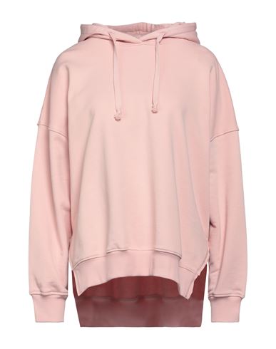 Attic And Barn Woman Sweatshirt Blush Size L Cotton In Pink