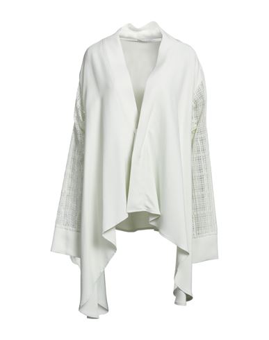 Maticevski Woman Shirt Ivory Size 10 Viscose, Cotton, Nylon In White