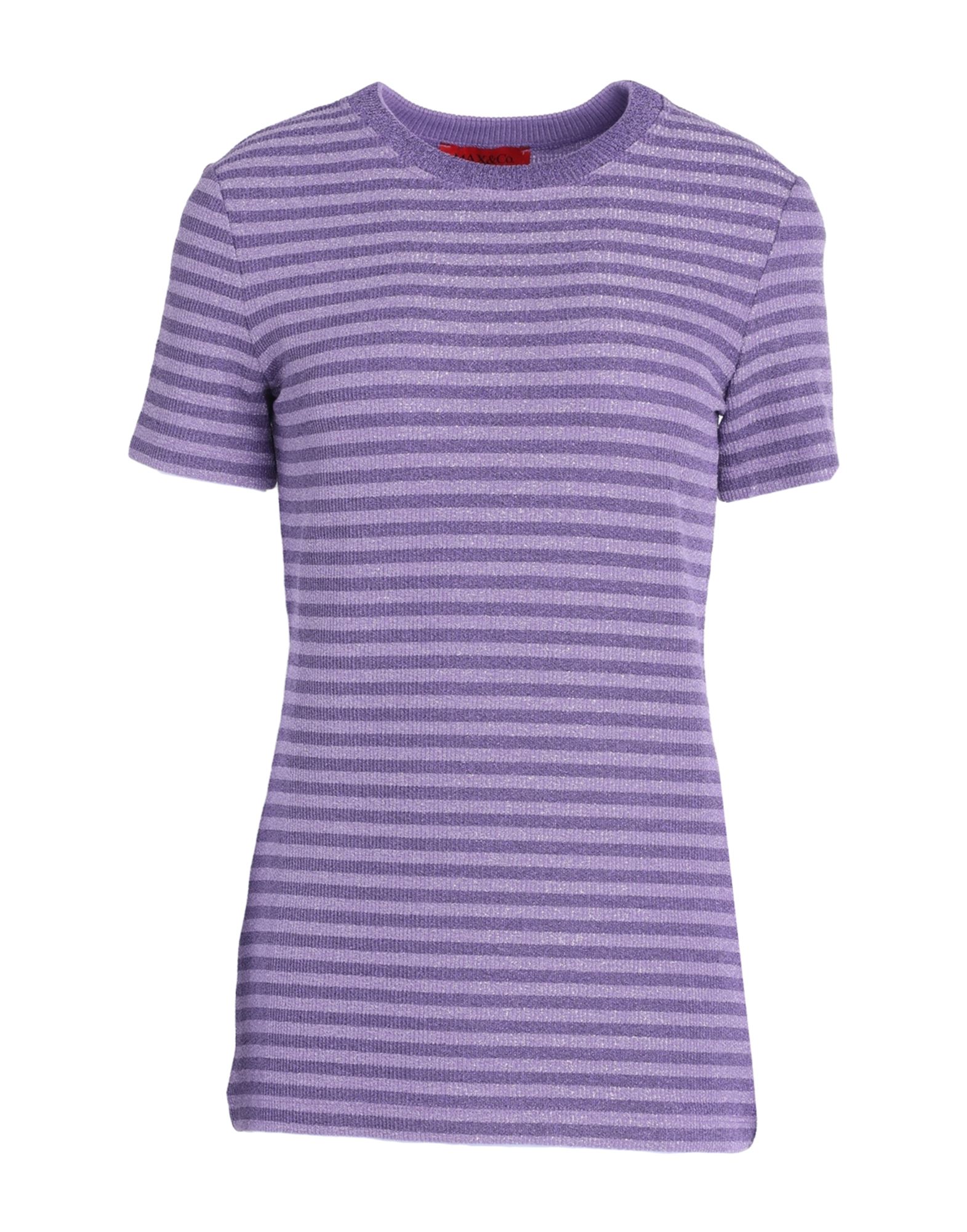 Max & Co T-shirts In Purple