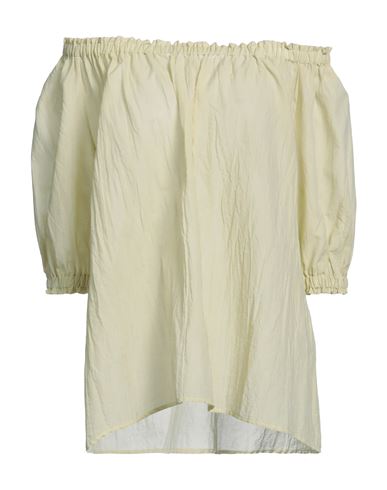 Antonelli Woman Blouse Yellow Size 10 Cotton