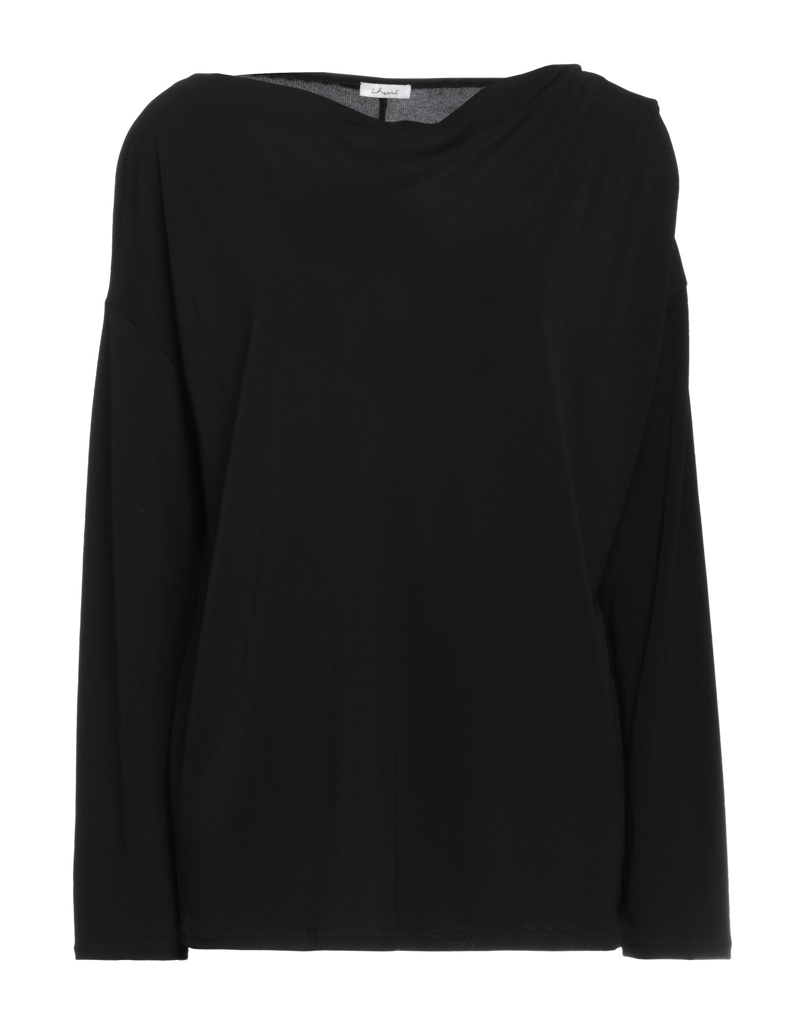 Shop I Heart Woman T-shirt Black Size L Rayon, Polyester