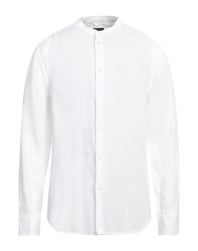 Peuterey Man Shirt White Size Xl Linen
