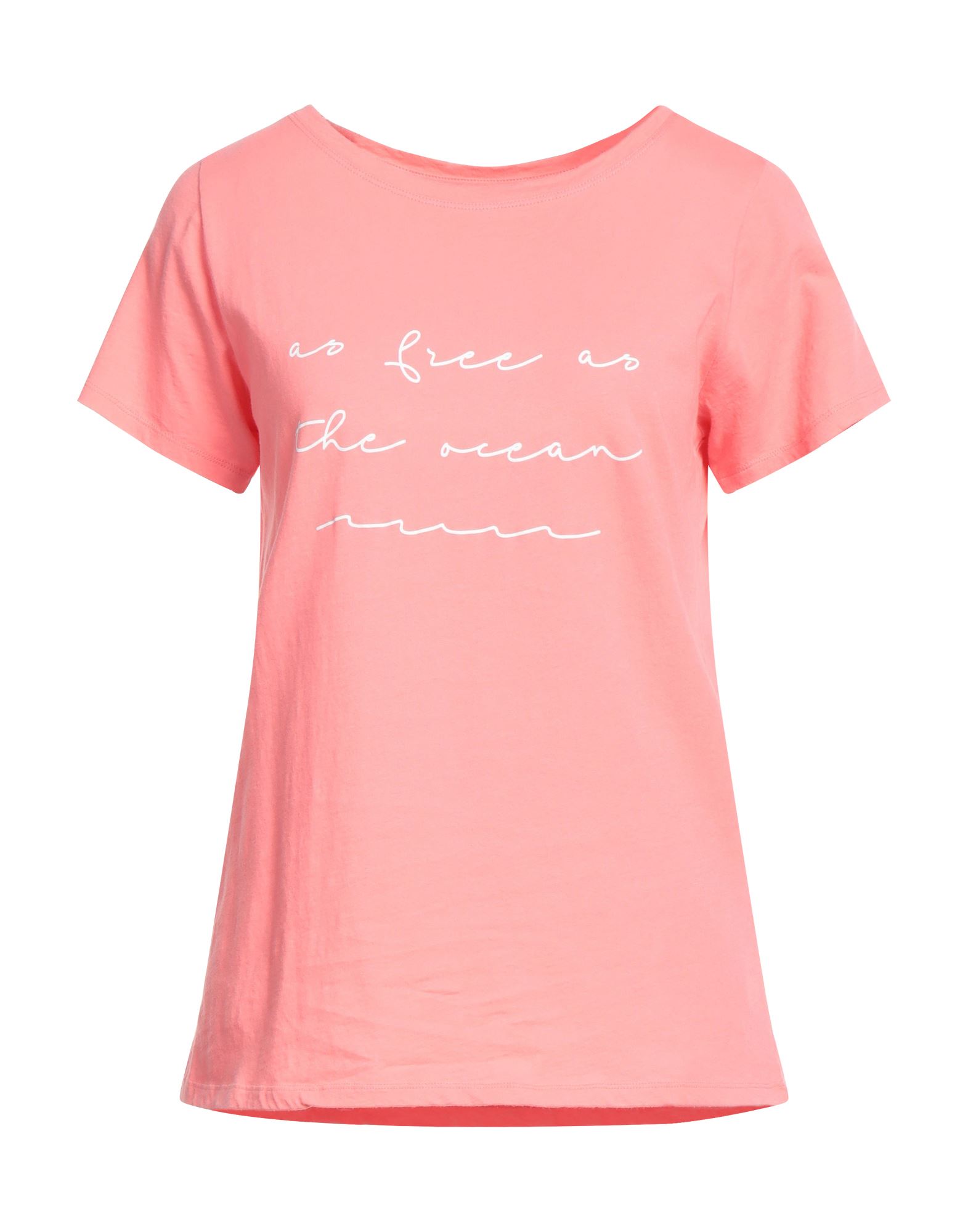 Juvia T-shirts In Salmon Pink