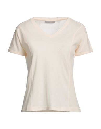 High Woman T-shirt Ivory Size Xs Cotton In White