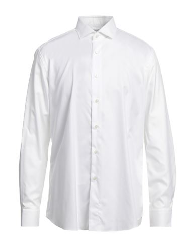 Xacus Man Shirt White Size 17 ½ Cotton