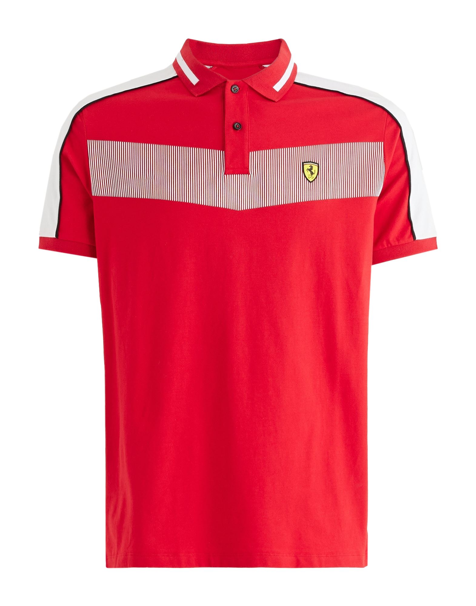 Scuderia Ferrari Polo Shirts In Red