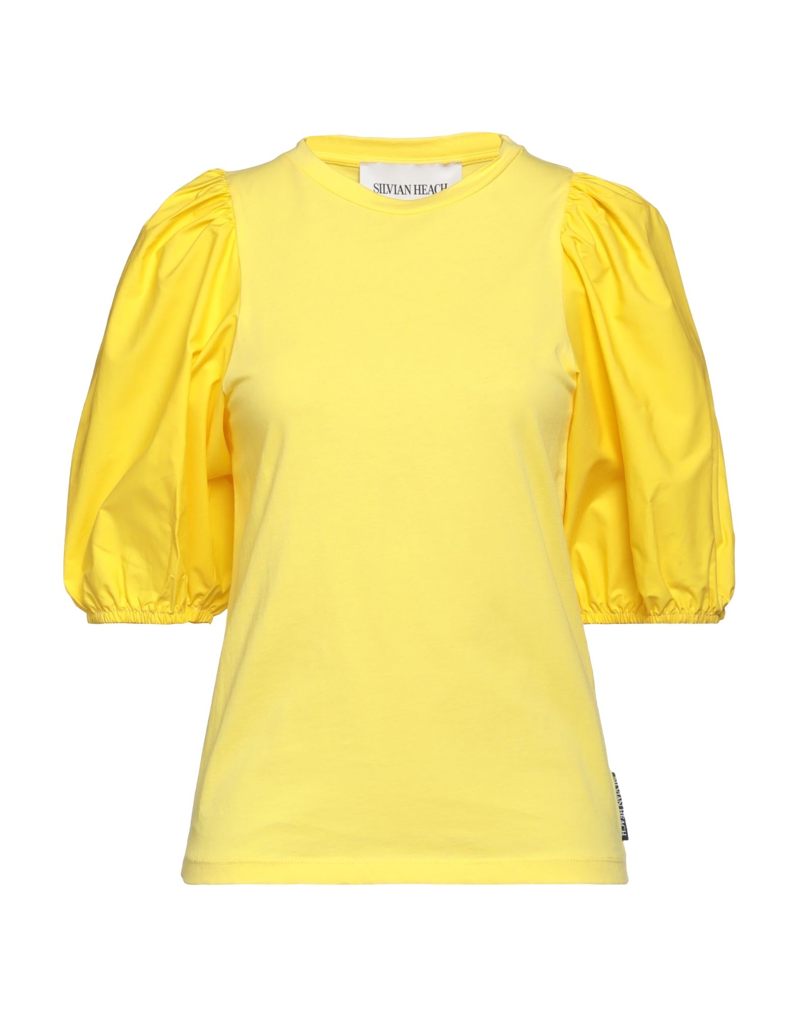 Silvian Heach T-shirts In Yellow