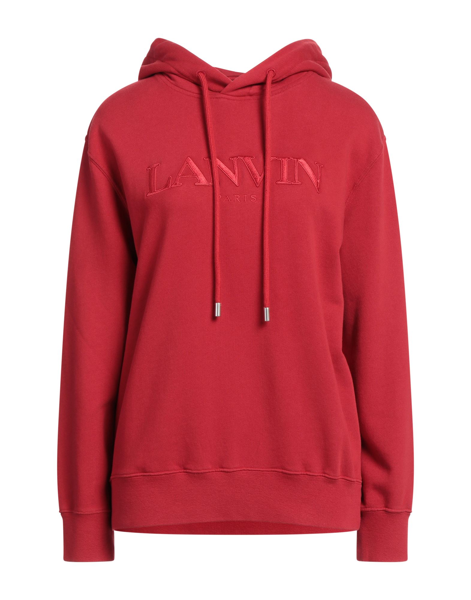 Lanvin Woman Sweatshirt Red Size M Cotton