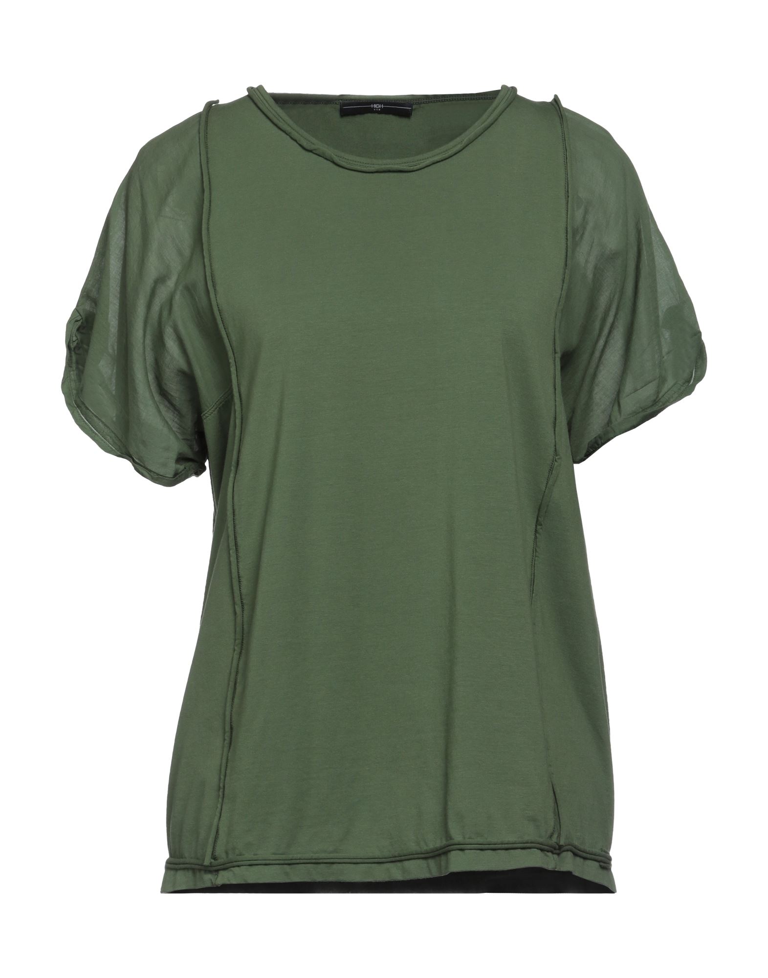 High T-shirts In Green