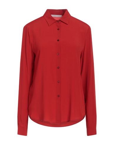 CARACTERE CARACTÈRE WOMAN SHIRT RED SIZE 12 ACETATE, SILK