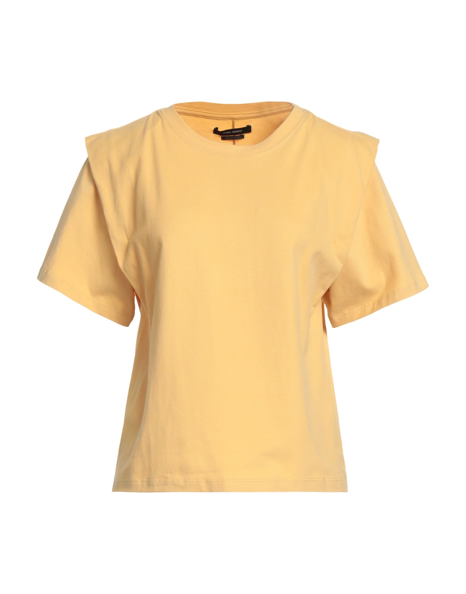 Isabel Marant Structured Sleeve T-shirt In Yellow