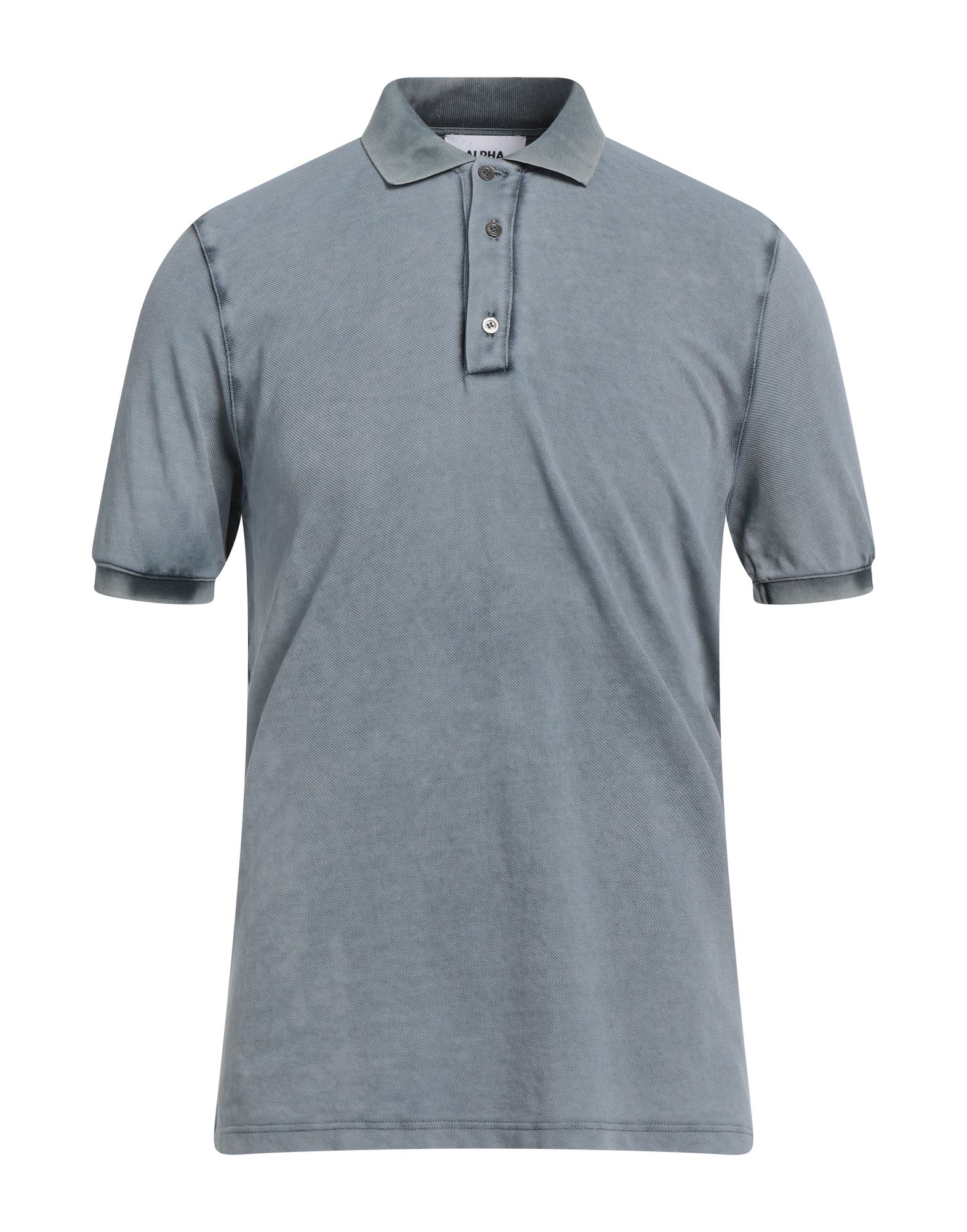 Alpha Studio Polo Shirts In Blue