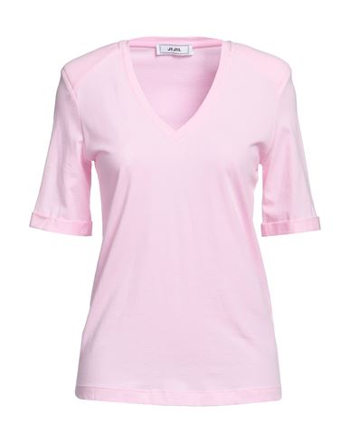 Jijil Woman T-shirt Pink Size 2 Cotton