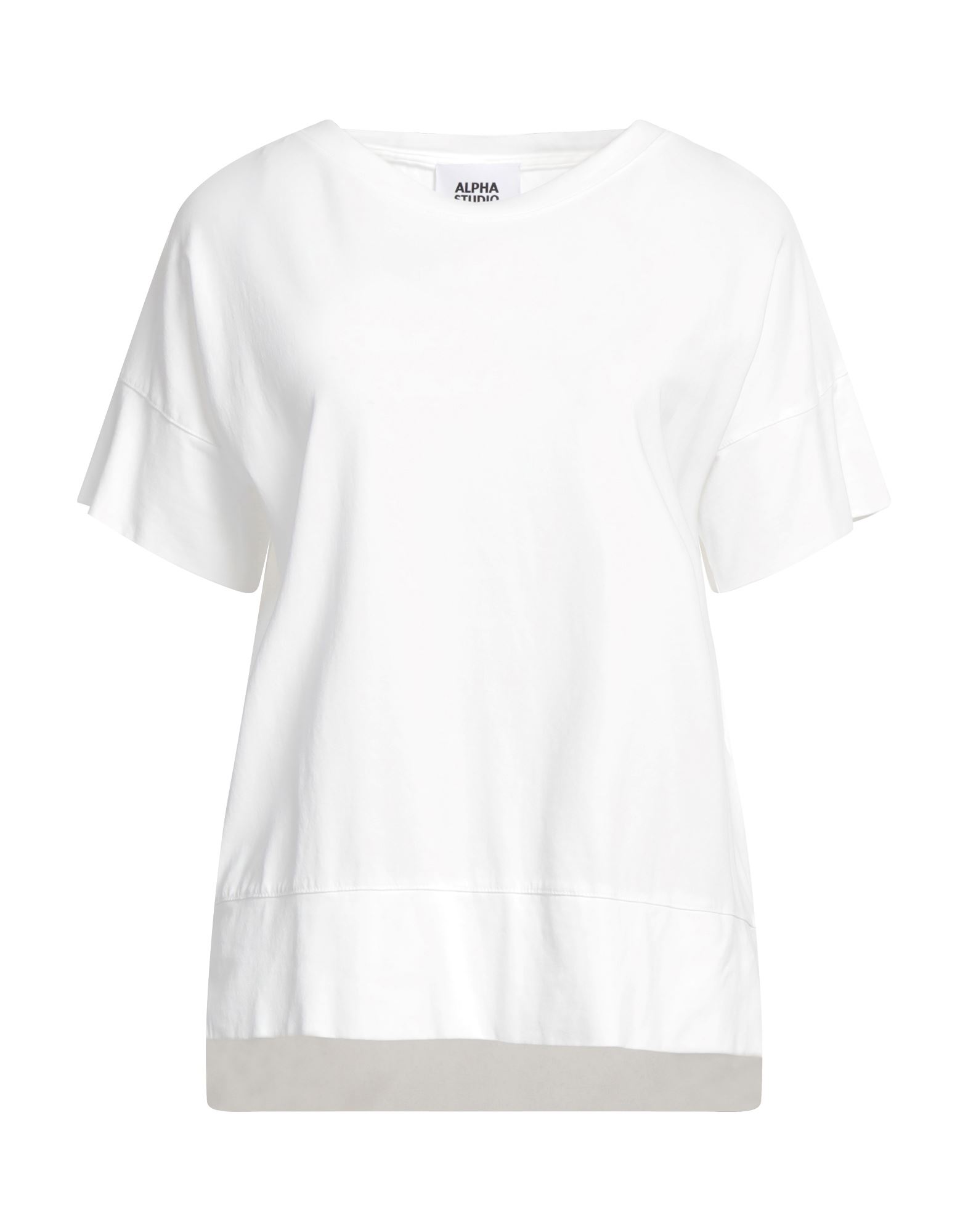 Alpha Studio T-shirts In White