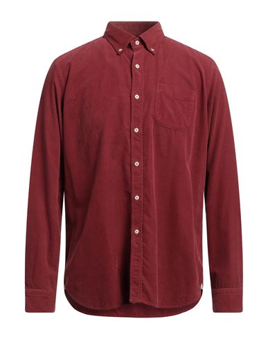 Alea Man Shirt Brick Red Size 15 ½ Cotton