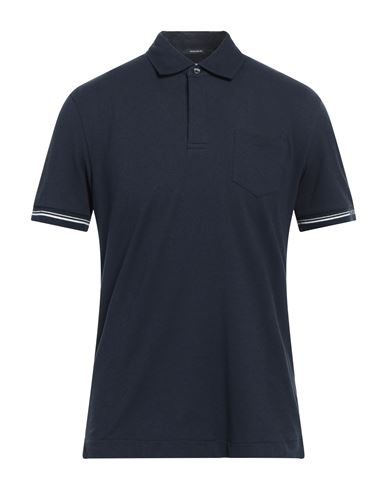 C.p. Company C. P. Company Man Polo Shirt Midnight Blue Size S Cotton, Elastane