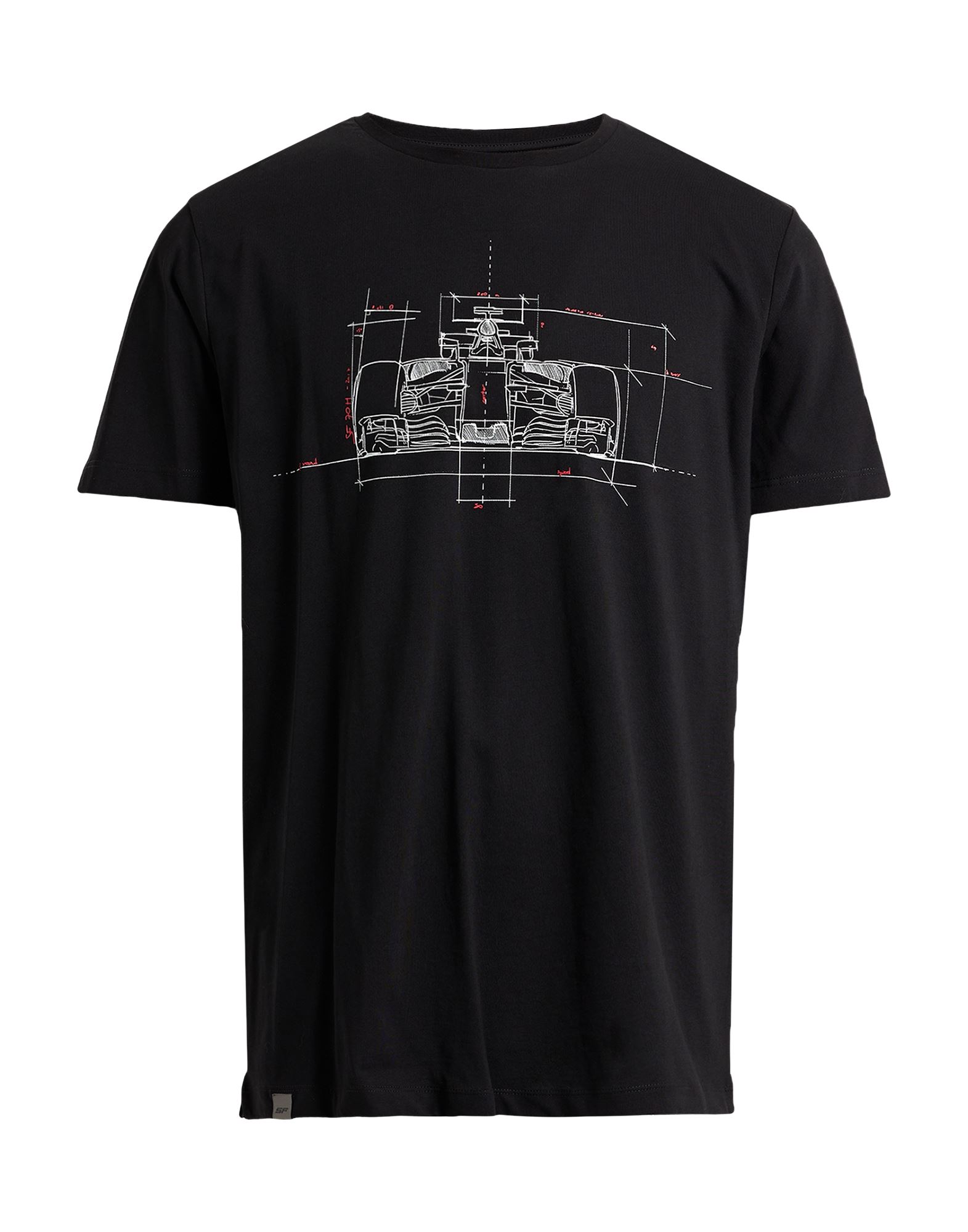 Ferrari T-shirts In Black