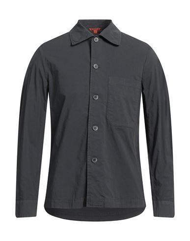 Barena Venezia Barena Man Shirt Lead Size 42 Cotton, Elastane In Grey