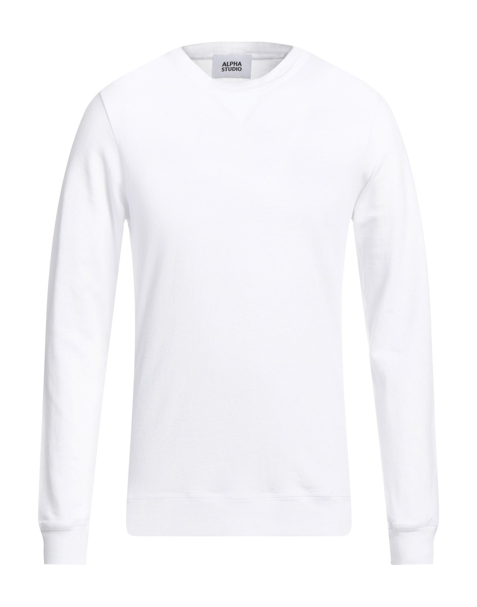 Alpha Studio Sweatshirts In White