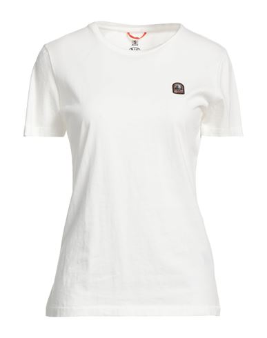 Parajumpers Woman T-shirt Off White Size Xs Cotton