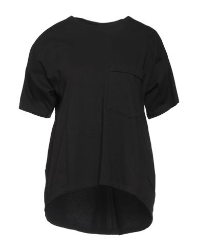 8pm Woman T-shirt Black Size L Organic Cotton