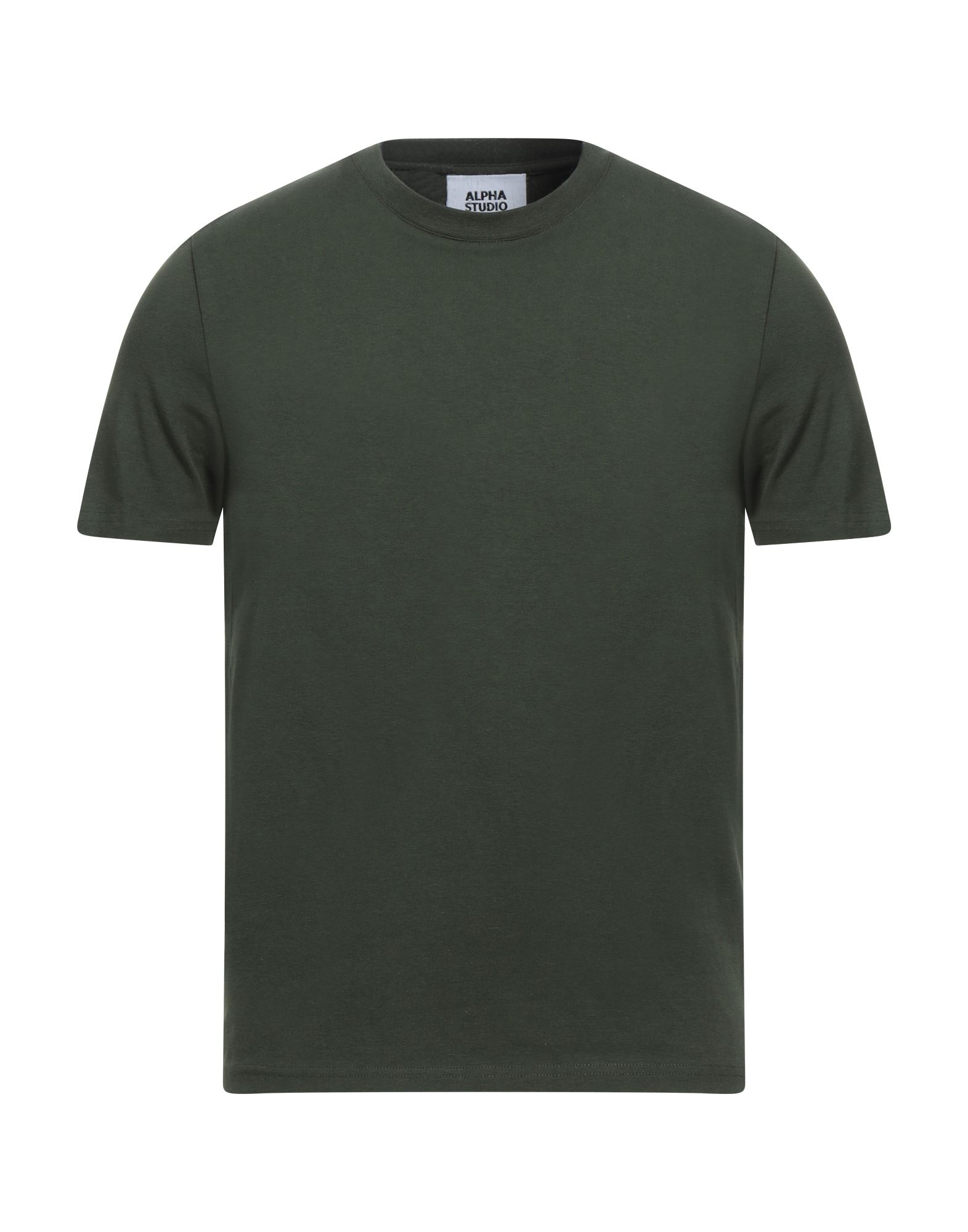 Alpha Studio T-shirts In Green