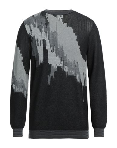 Emporio Armani Man Sweater Black Size Xs Cotton, Polyamide