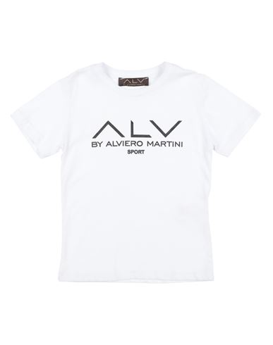 Alv By Alviero Martini Babies'  Toddler Boy T-shirt White Size 4 Cotton