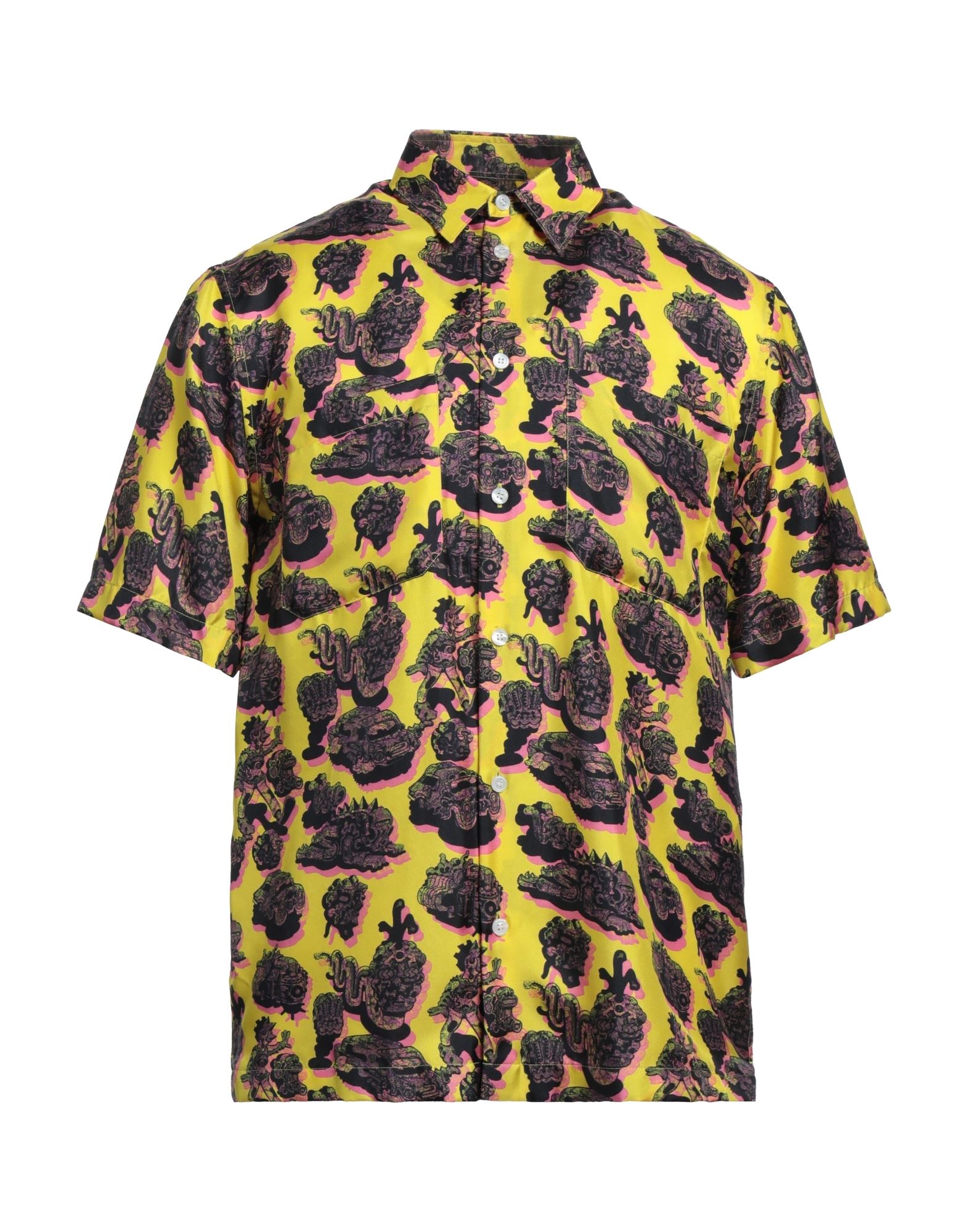 Stella Mccartney Men Shirts In Yellow