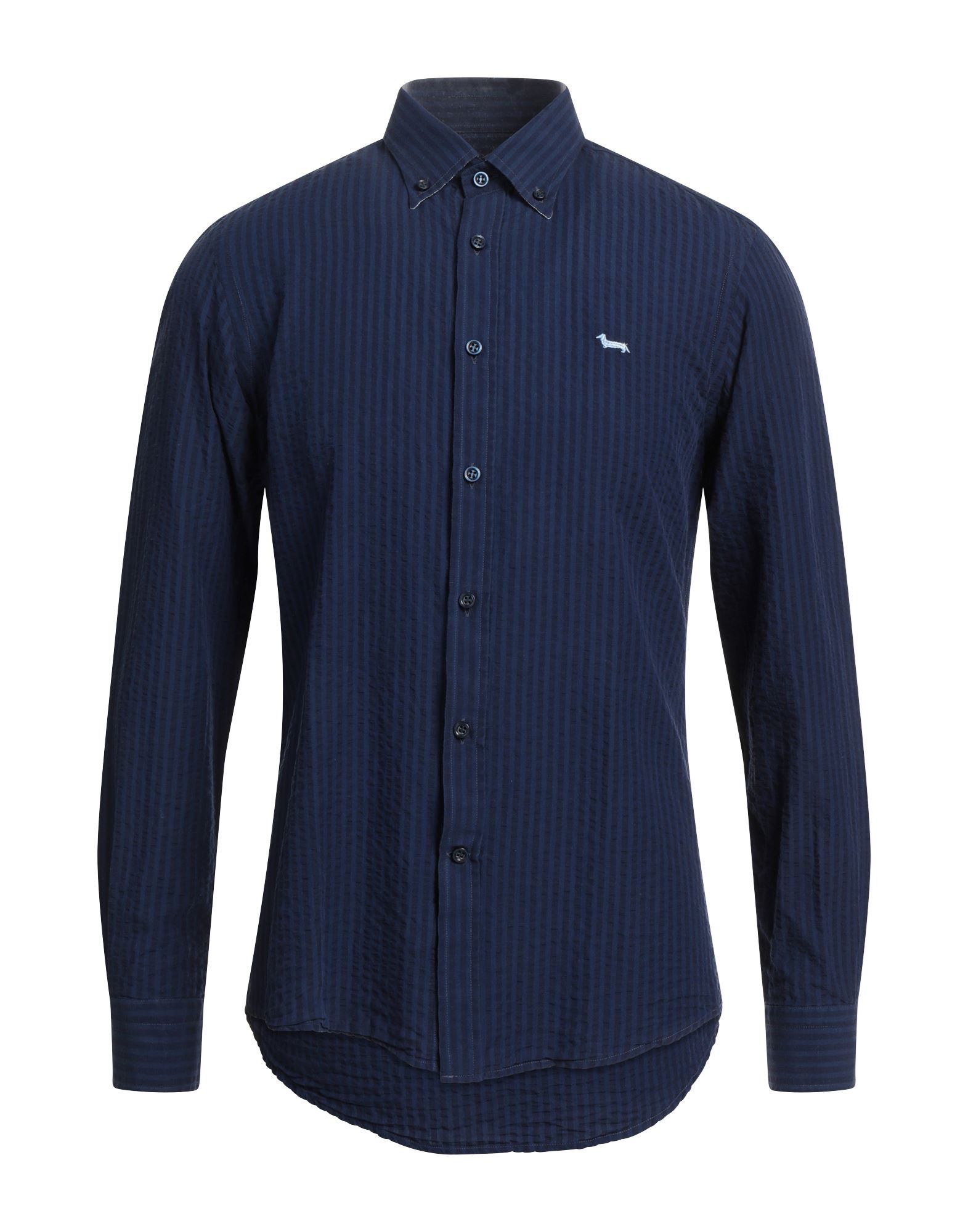 Harmont & Blaine Shirts In Midnight Blue