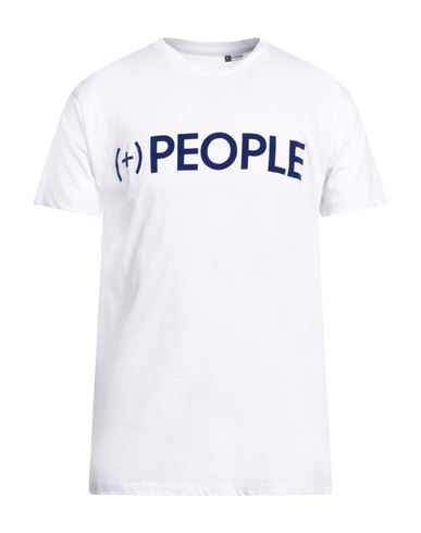 People (+)  Man T-shirt White Size Xl Organic Cotton
