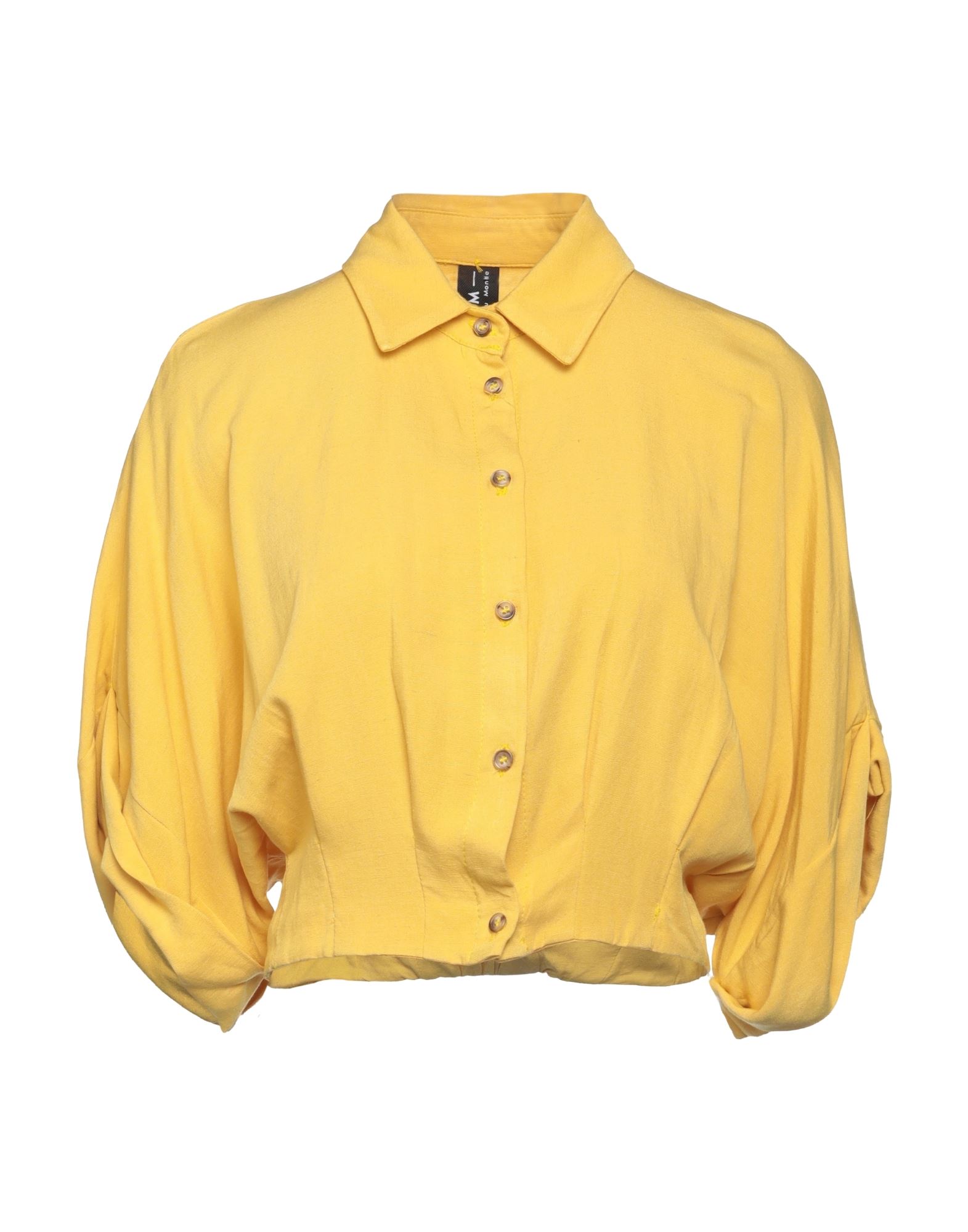 Mdm Mademoiselle Du Monde Shirts In Yellow